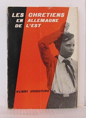 Image du vendeur pour Les chrtiens en allemagne de l'est mis en vente par Librairie Albert-Etienne