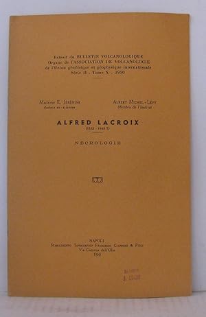 Seller image for Extrait du bulletin volcanologique - organe de l'association de volcanologie de l'union godsique et gophysique internationale srie 2 tome 10 1950 for sale by Librairie Albert-Etienne