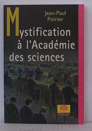 Mystification à l'Académie des sciences