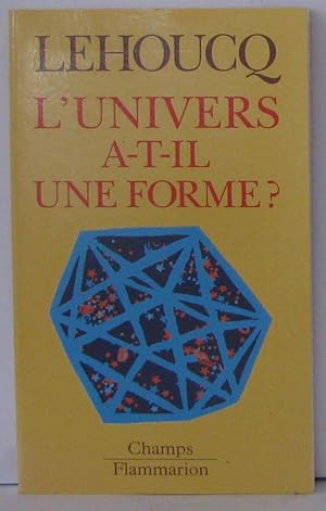 L'univers a-t-il une forme