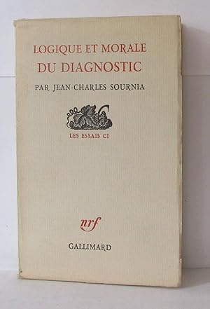 Seller image for Logique et morale du dioagnostic for sale by Librairie Albert-Etienne