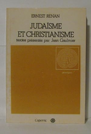 Immagine del venditore per Judasme et christianisme venduto da Librairie Albert-Etienne