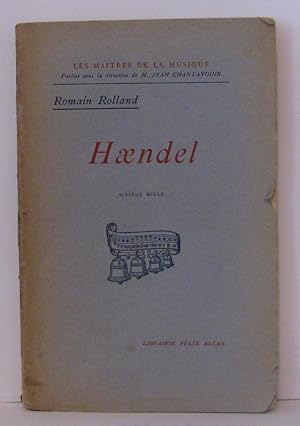 Bild des Verkufers fr Haendel zum Verkauf von Librairie Albert-Etienne