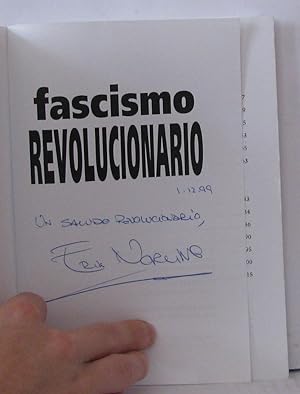 Imagen del vendedor de Fascismo revolucionario a la venta por Librairie Albert-Etienne