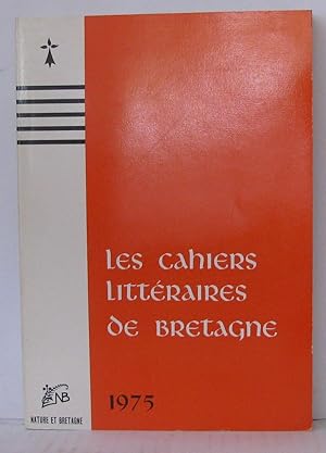 Image du vendeur pour Les cahiers Littraires de bretagne mis en vente par Librairie Albert-Etienne