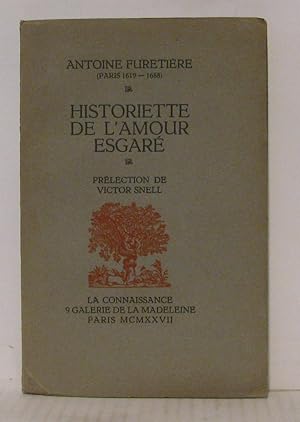 Seller image for Historiette de l'amour esgar for sale by Librairie Albert-Etienne