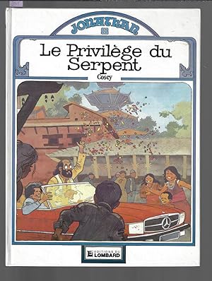 Jonathan, Le Privilège du Serpent, tome 8