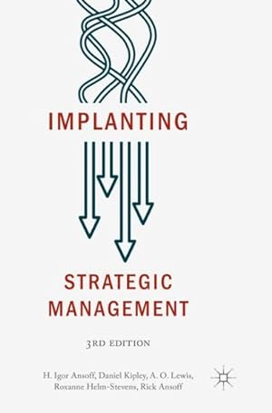 Imagen del vendedor de Implanting Strategic Management a la venta por GreatBookPrices