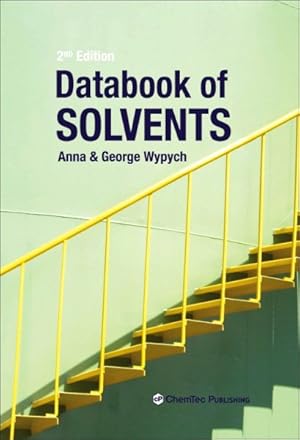 Immagine del venditore per Databook of Solvents venduto da GreatBookPrices