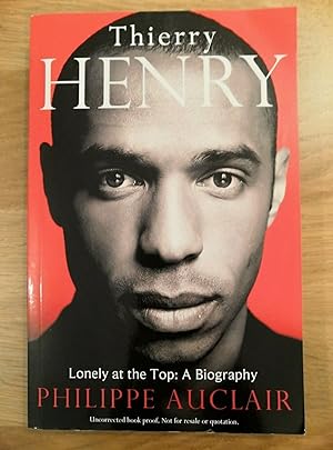 Bild des Verkufers fr THIERRY HENRY zum Verkauf von Happyfish Books