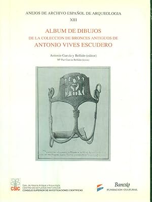 Imagen del vendedor de Album de dibujos de la coleccion de bronces antiguos de Antonio Vives Escudero a la venta por Librodifaccia