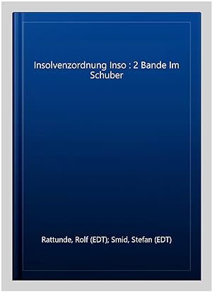Seller image for Insolvenzordnung Inso : 2 Bande Im Schuber -Language: german for sale by GreatBookPrices