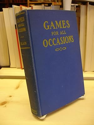 Imagen del vendedor de Games For All Occasions (Revised Edition) a la venta por The Merrickville Book Emporium