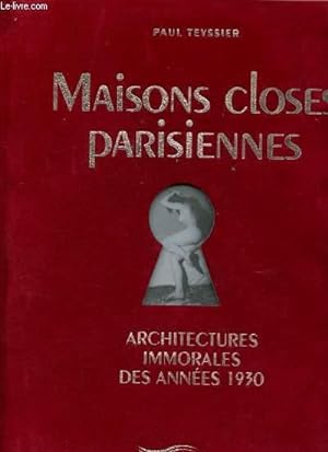 Seller image for Maisons closes parisiennes for sale by Le-Livre
