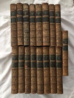 Bild des Verkufers fr The Works of Lord Byron: With His Letters and Journals and His Life By Thomas Moore, Esq. (17 Volumes) zum Verkauf von Liberty Book Store ABAA FABA IOBA