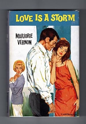 Love is a Storm by Marjorie Vernon (First Edition) File Copy