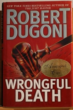 Image du vendeur pour Wrongful Death (Signed 1st Printing) mis en vente par Classic First Editions-- IOBA