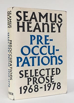 Preoccupations. Selected Prose 1968-1978 - SIGNED by the Author