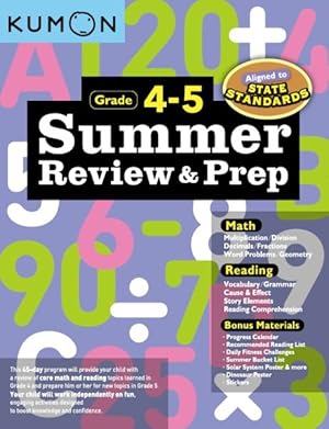 Imagen del vendedor de Summer Review & Prep Grade 4-5 a la venta por GreatBookPrices