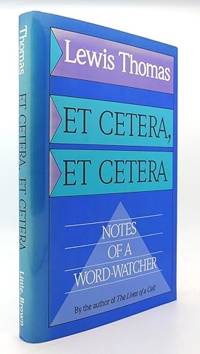 Seller image for ET CETERA, ET CETERA Notes of a Word-Watcher for sale by Rare Book Cellar