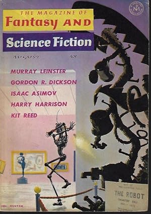 Bild des Verkufers fr The Magazine of FANTASY AND SCIENCE FICTION (F&SF): August, Aug. 1961 zum Verkauf von Books from the Crypt