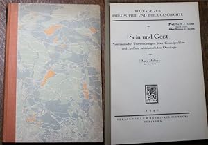 Seller image for Sein und Geist Systematische Untersuchungen ber Grundproblem und Aufbau mittelalterlicher Ontologie for sale by Antiquariat im OPUS, Silvia Morch-Israel