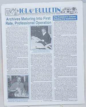 IGLA Bulletin: #9, Winter, 1993/94