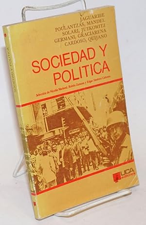 Bild des Verkufers fr Sociedad y Politica zum Verkauf von Bolerium Books Inc.