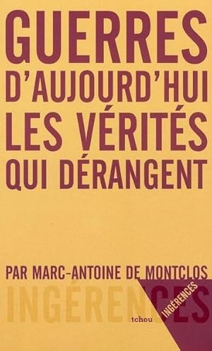 Image du vendeur pour Guerres d'aujourd'hui mis en vente par Chapitre.com : livres et presse ancienne