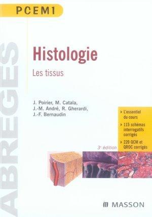 Image du vendeur pour Histologie mis en vente par Chapitre.com : livres et presse ancienne