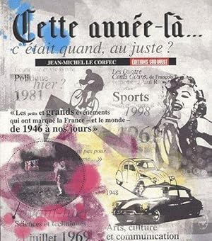 Seller image for Cette anne-l for sale by Chapitre.com : livres et presse ancienne