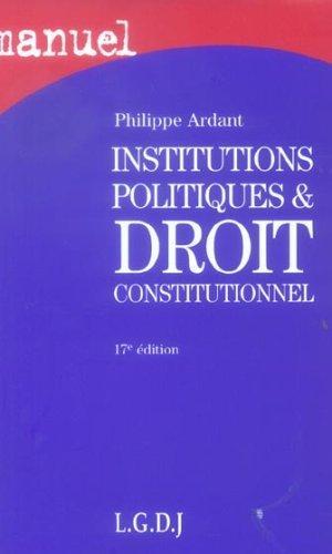 Institutions politiques & droit constitutionnel