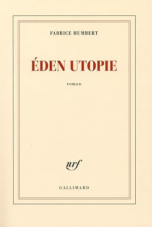 Bild des Verkufers fr Eden utopie zum Verkauf von Chapitre.com : livres et presse ancienne
