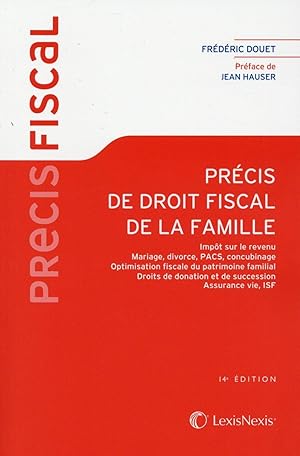 précis de droit fiscal de la famille (édition 2015)