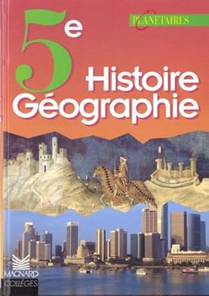 Image du vendeur pour Histoire gographie, 5e mis en vente par Chapitre.com : livres et presse ancienne