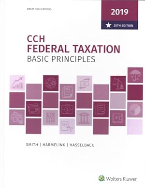 Seller image for CCH Federal Taxation Basic Principles 2019 for sale by GreatBookPrices