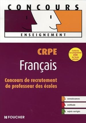 Image du vendeur pour CRPE franais mis en vente par Chapitre.com : livres et presse ancienne