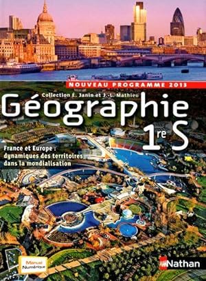 géographie ; 1ère S ; programme 2013