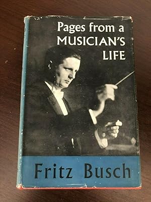 Seller image for PAGES FROM A MUSICIAN'S LIFE for sale by Happyfish Books