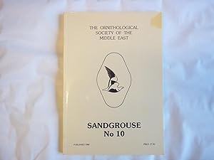 Immagine del venditore per The Ornithological Society of the Middle East. Sandgrouse. No. 10. venduto da Carmarthenshire Rare Books
