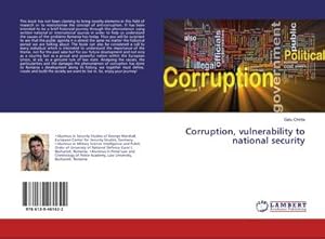 Seller image for Corruption, vulnerability to national security for sale by AHA-BUCH GmbH