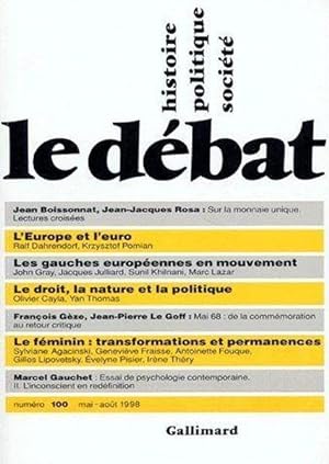 revue Le Débat N.100