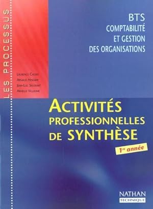 Imagen del vendedor de Activits professionnelles de synthse, 1re anne a la venta por Chapitre.com : livres et presse ancienne