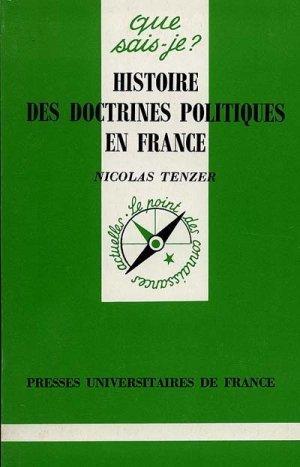 Histoire des doctrines politiques en France