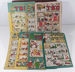 Imagen del vendedor de EDICIONES TBO. 7 EJEMPLARES. EDIT. BUIGAS. BARCELONA. 1928/1954. a la venta por Arte & Antigedades Riera