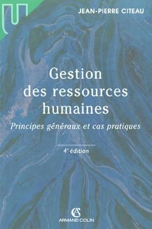 Gestion des ressources humaines