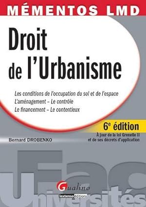droit de l'urbanisme (6e édition)