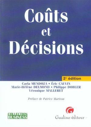 Coûts et décisions