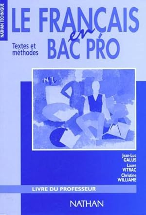 Le français en bac pro