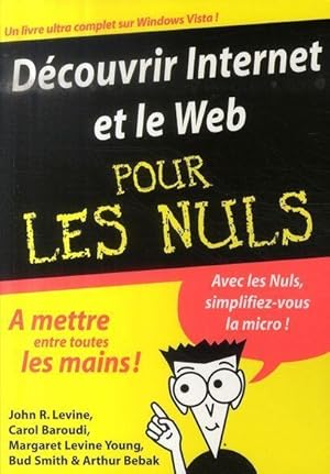 Bild des Verkufers fr Dcouvrir Internet & le Web zum Verkauf von Chapitre.com : livres et presse ancienne